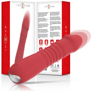INTENSE  VIBROMASSEUR JUNI UP & DOWN 10 VIBRATIONS ROUGE – Image 4