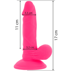 DIVERSIA™ - GODE VIBRANT FLEXIBLE  AVEC TELECOMMANDE 17 CM - ROSE – Image 3
