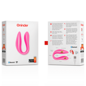 ONINDER - LISBOA STIMULATEUR POINT G & CLITORIS ROSE - APPLICATION GRATUITE BLUETOOTH – Image 6