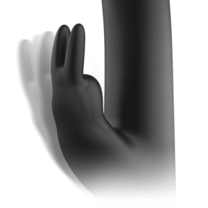 IBIZA - VIBRATEUR LAPIN ROTATIF STIMULATEUR POINT G ET CLITORIDIEN NOIR ET OR – Image 5