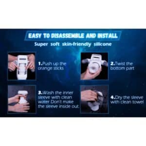 GAME CUP - MASTURBATEUR À VIBRATION DE POUSSÉE AVEC FONCTION CHAUFFANTE ET SUPPORT MOBILE - NOIR – Image 6