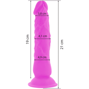 DIVERSIA™ - GODE VIBRANT FLEXIBLE AVEC TELECOMMANDE 21 CM - VIOLET – Image 3
