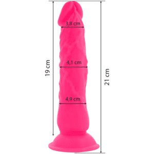 DIVERSIA - GODE VIBRANT FLEXIBLE  21 CM - ROSE – Image 5