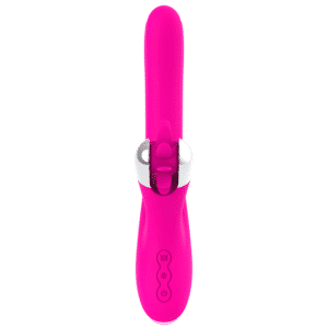 DIVERSIA™ LAPIN- VIBROMASSEUR & STIMULATEUR AVEC ROTATION RECHARGEABLE 24 CM – Image 3
