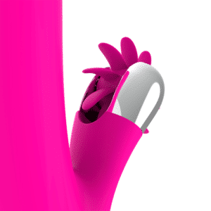 DIVERSIA™ LAPIN- VIBROMASSEUR & STIMULATEUR AVEC ROTATION RECHARGEABLE 24 CM – Image 4