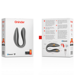 ONINDER™ - LISBOA STIMULATEUR POINT G & CLITORIDIEN NOIR -APPLICATION GRATUITE BLUETOOTH – Image 5