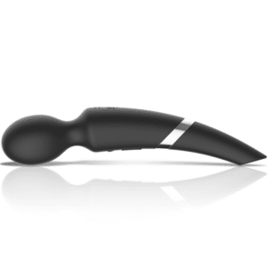 BLACK&SILVER - BECK MASSEUR EN SILICONE AVEC ASPIRATION RECHARGEABLE  NOIR – Image 4