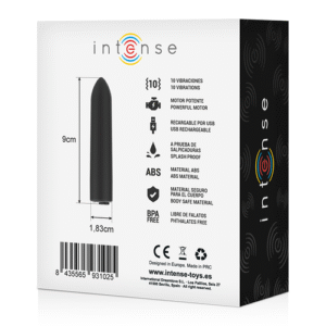 INTENSE  BALLE VIBRANTE RECHARGEABLE USB NOIR – Image 7