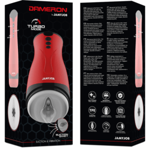 JAMYJOB - DAMERON MASTURBATEUR  RECHARGEABLE USB AVEC ASPIRATION ET VIBRATIONS – Image 8