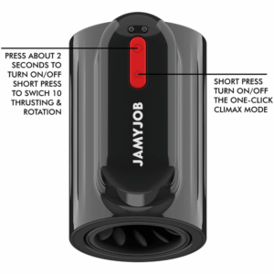JAMYJOB - MASTURBATEUR VORTEX ET ROTATION TECH TURBO MODE – Image 6