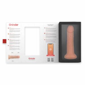 ONINDER - GRAND GODE VIBRATEUR BOGOTÁ 9 VITESSES NATUREL 22 CM -O- 4,5 CM - APPLICATION GRATUITE – Image 7