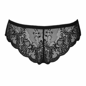 LIVCO CORSETTI FASHION - LOVE STORY CULOTTE CROTCHLESS NOIR – Image 3
