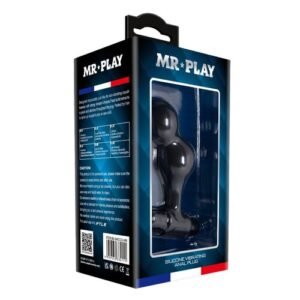 MR PLAY - PLUG ANAL VIBRATEUR EN SILICONE NOIR – Image 8