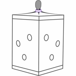 SECRET DOME - KINK CLUB CABINE SCANDALE VIOLET , NOIR & ROUGE – Image 9