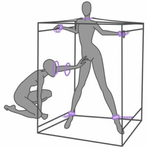 SECRET DOME - KINK CLUB CABINE SCANDALE VIOLET , NOIR & ROUGE – Image 7