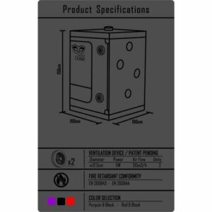 SECRET DOME - KINK CLUB CABINE SCANDALE VIOLET , NOIR & ROUGE – Image 23