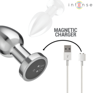 INTENSE - PLUG ANAL 10 VIBRATIONS MÉTAL AVEC TÉLÉCOMMANDE M – Image 4