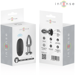 INTENSE - PLUG ANAL 10 VIBRATIONS MÉTAL AVEC TÉLÉCOMMANDE M – Image 6