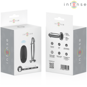 INTENSE - PLUG ANAL 10 VIBRATIONS GODE MÉTALLIQUE AVEC TÉLÉCOMMANDE S – Image 8