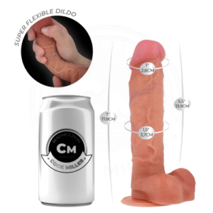 COCK MILLER - GODE ARTICULABLE HYPERRÉALISTE 17,8 CM – Image 5