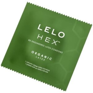 LELO - HEX BOÎTE DE PRÉSERVATIFS BIOLOGIQUES 12 UNITÉS – Image 3