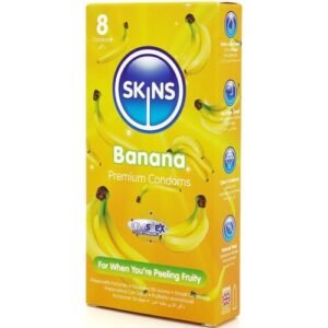 SKINS - PACK DE 8 PRÉSERVATIFS BANANE PREMIUM – Image 3