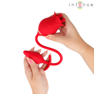 INTENSE - MELANIE DOUBLE STIMULATEUR DE CLITORIS AVEC LANGUE EN ZIGZAG – Image 3