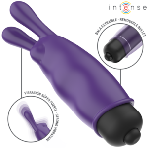 INTENSE - Balle Vibrante VIOLET Mystique 8,7 X 2,4 CM Stimulateur Clitoridien – Image 4