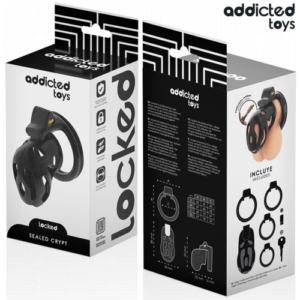 ADDICTED TOYS LOCKED - À PÉNIS CRYPTÉE VERROUILLÉE ET SCELLÉE 8 CM – Image 7