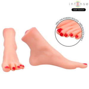 INTENSE Gabbie – Masturbateur Deux Pièces Forme de Pied – Image 6