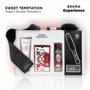 BRUMA EXPERIENCE - COFFRET TENTATION FRAISE DOUCE AVEC AMPLIFICATEUR D'ORGASME – Image 1